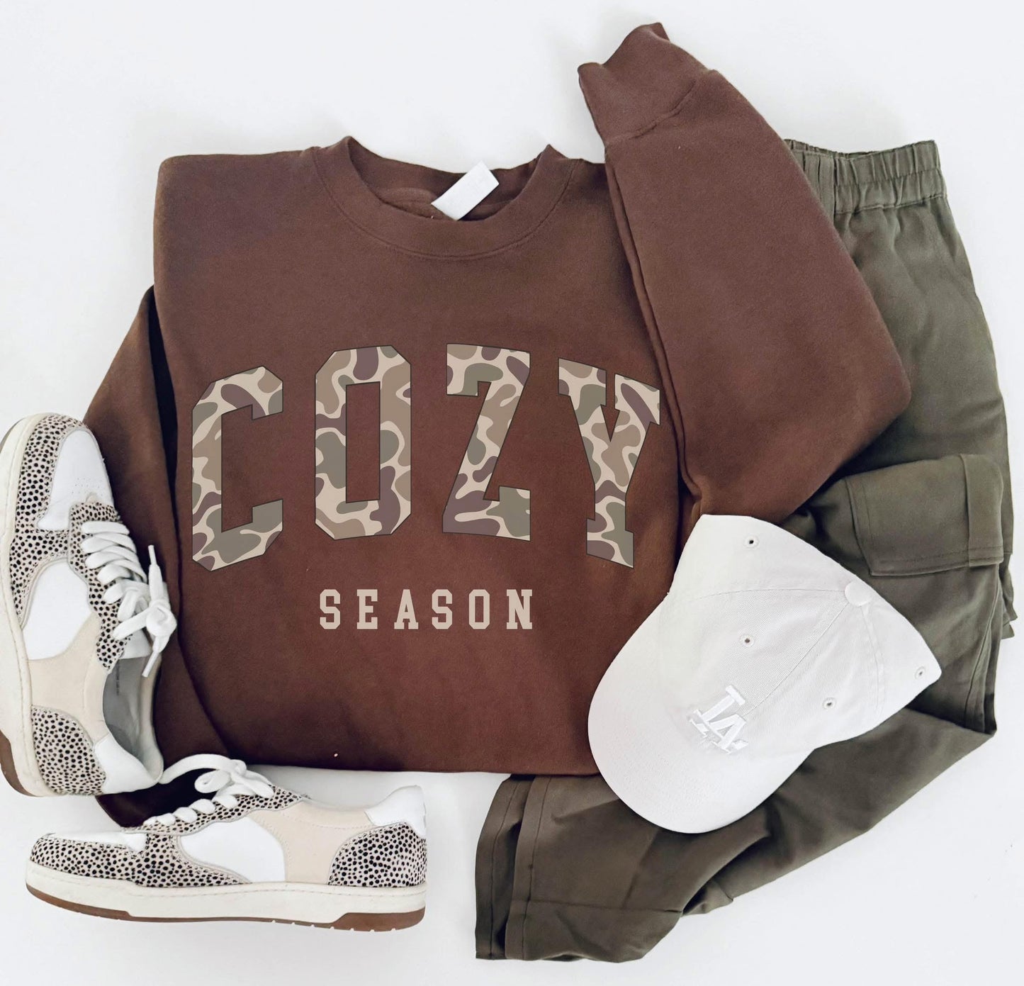 Camo Cozy Sweatshirt