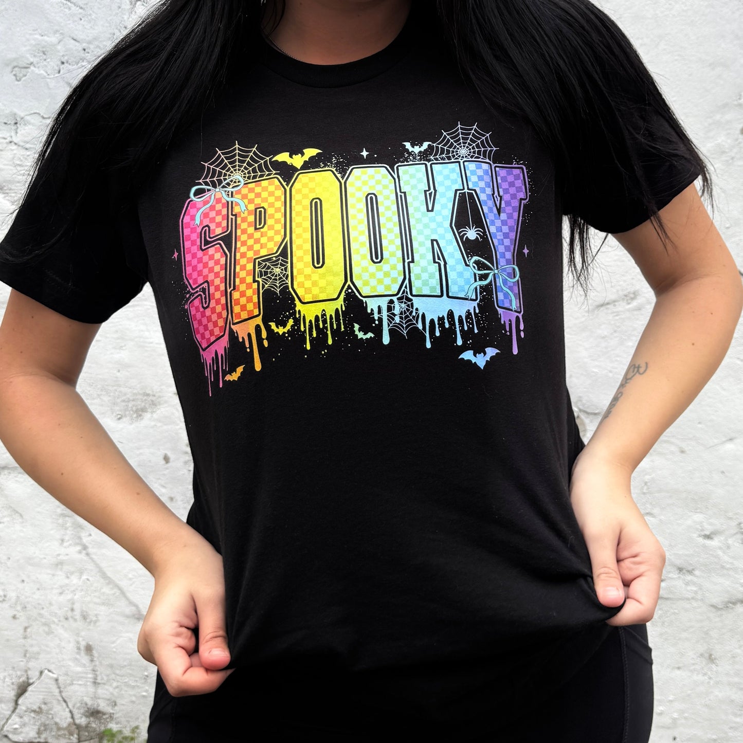 Neon Spooky Graphic Tee