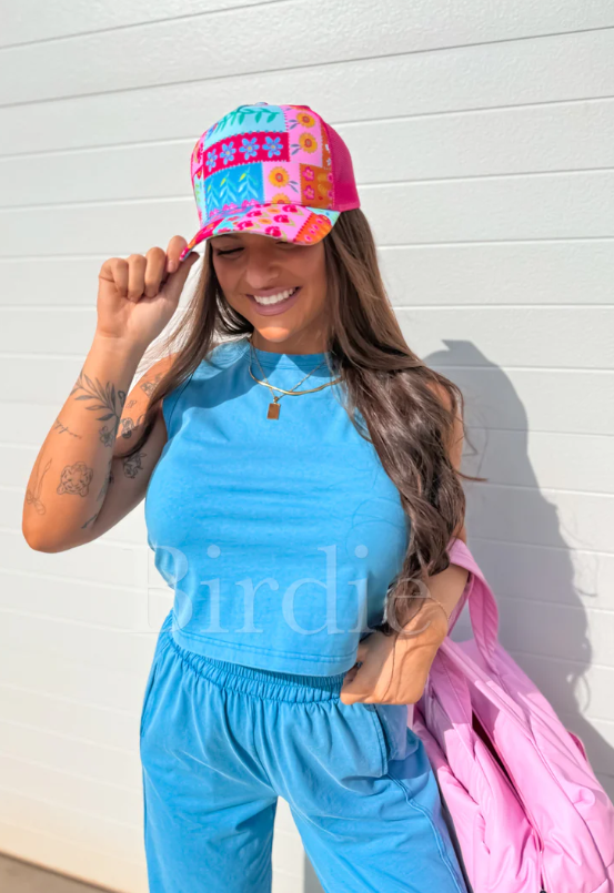 Tank Flare Set in Poolside Blue (Sold as Set) - Preorder (May)