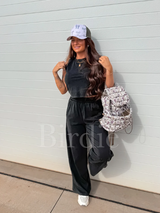 Tank Flare Set in Black (Sold as Set) - Preorder (May)