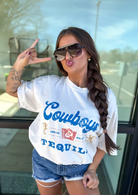 Cowboys & Tequila Graphic Tee