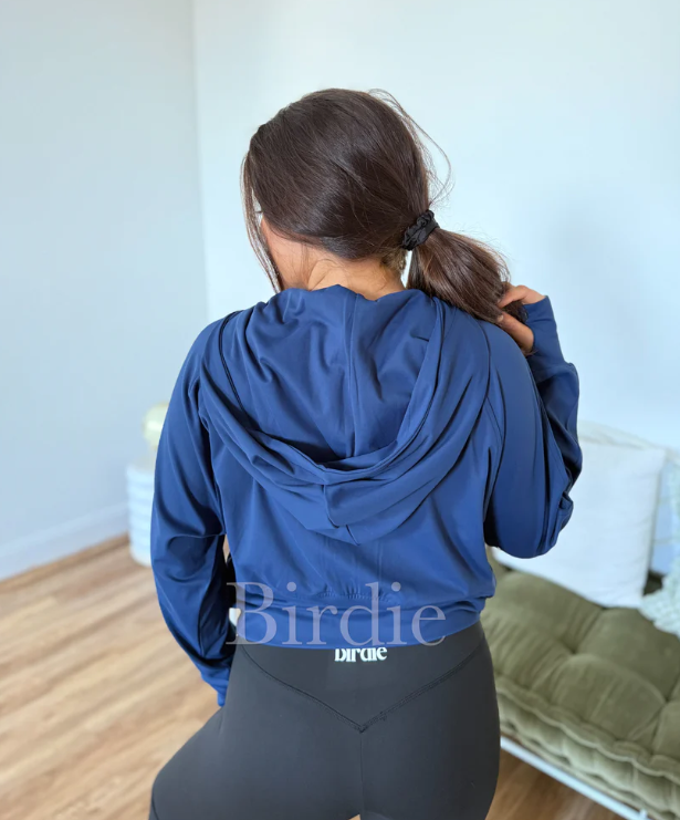 Summer Quarter Zip Pullover in Coastal Navy - Preorder - August