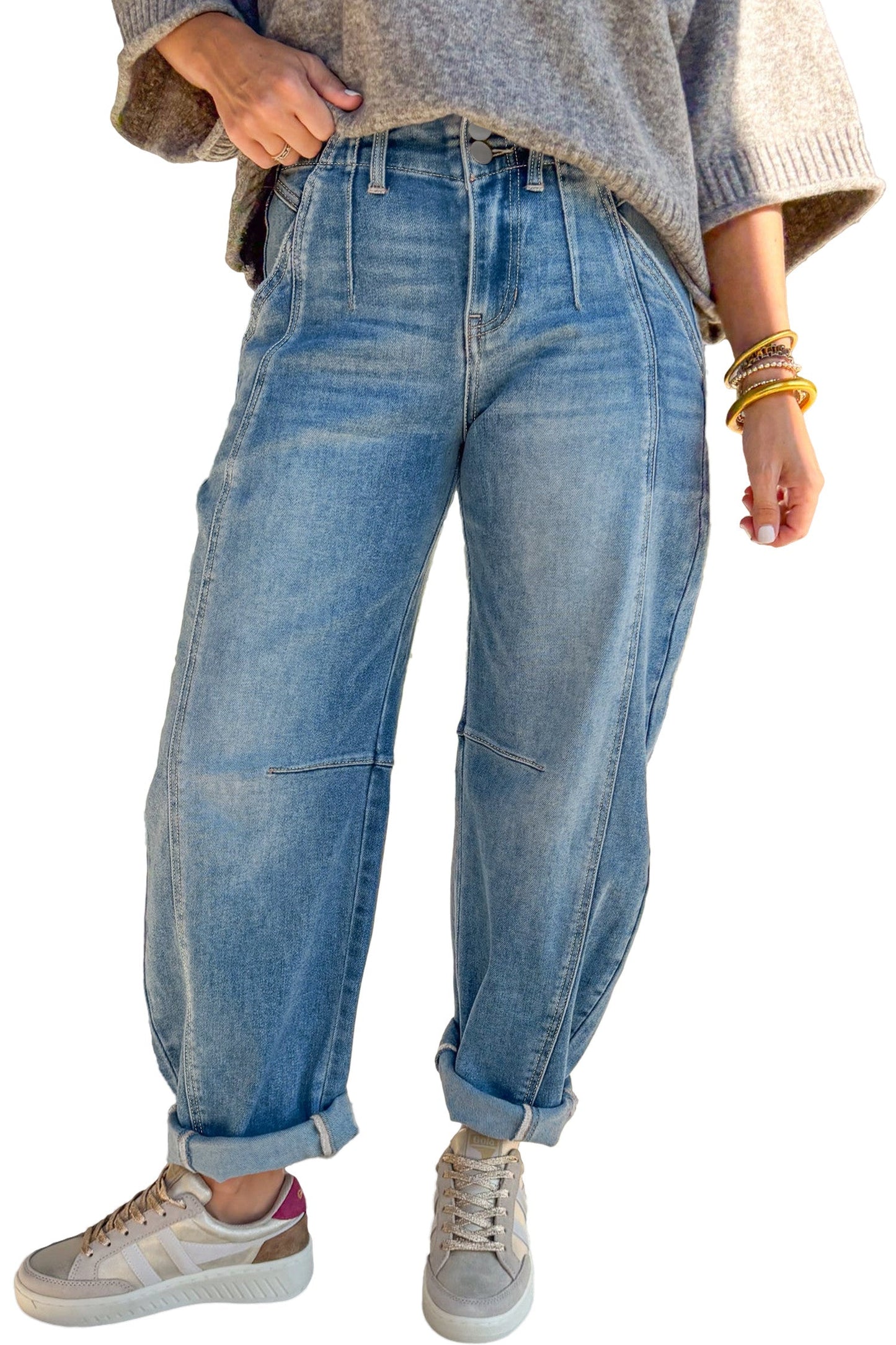 Wash Barrel Jeans January.