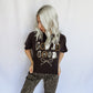 Leopard God Is Good Graphic Tee D-1083