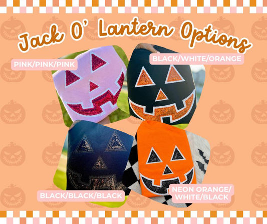 Jack-O-Lantern Embroidered Sweatshirt