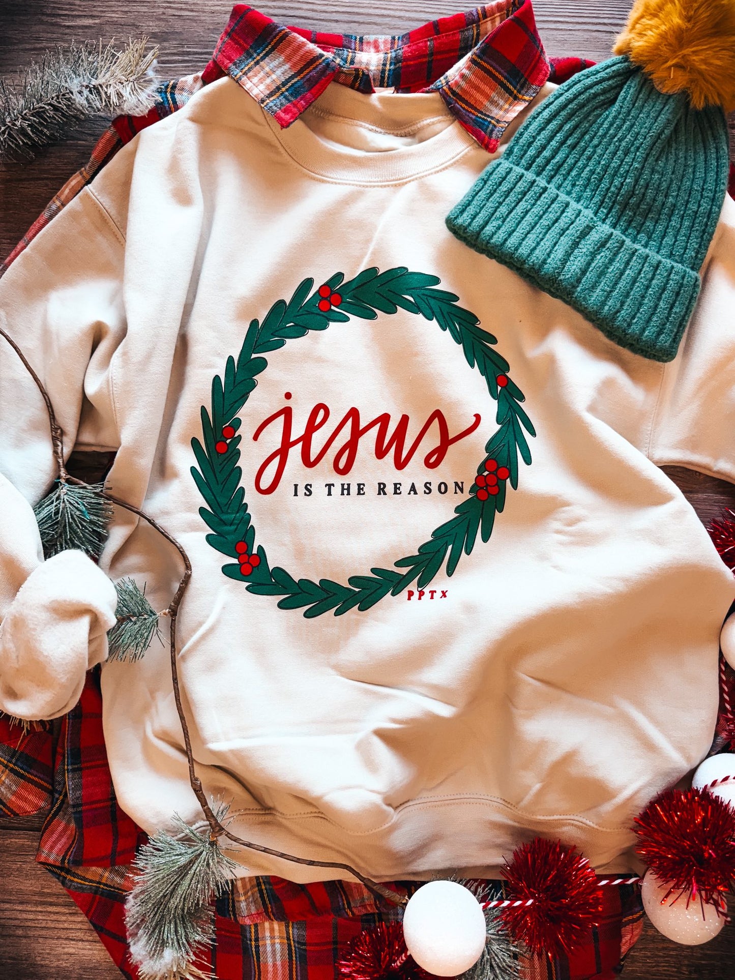 Jesus is the Reason Crew Sweatshirt