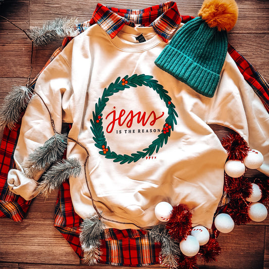 Jesus is the Reason Crew Sweatshirt