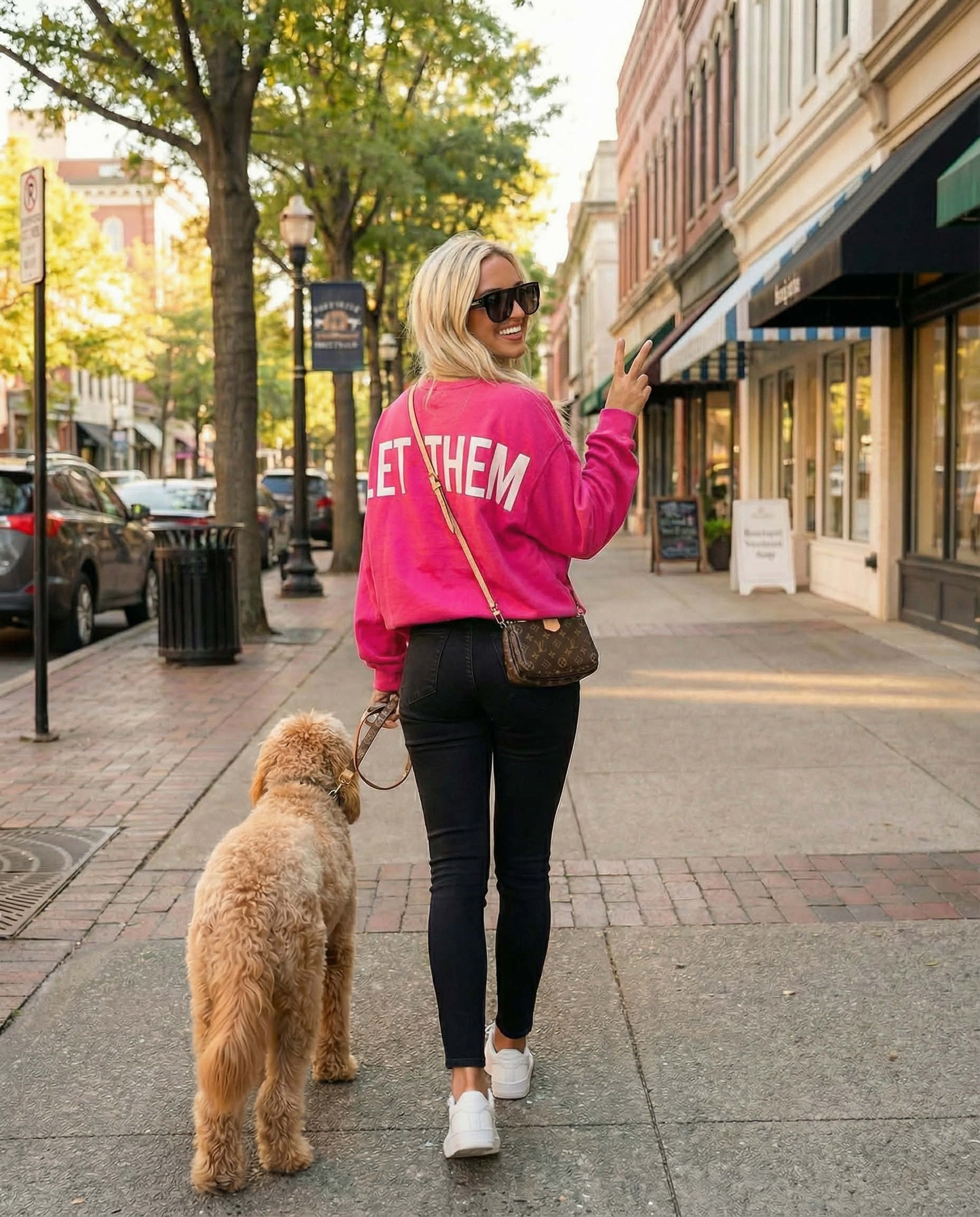 Let Them- UNISEX Graphic Sweater