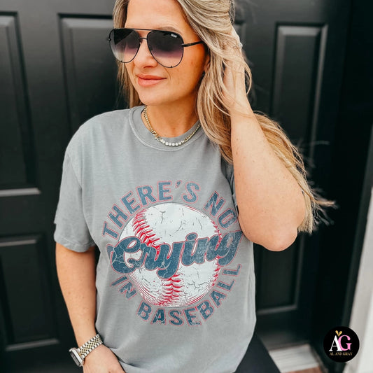 There's no crying in Baseball - Graphic Tee