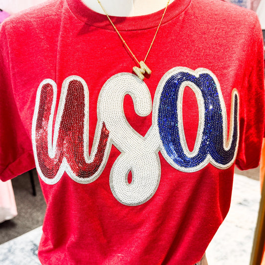 zSequin USA Graphic Tee