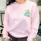 Adore Him Pink Graphic Crewneck