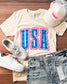 Neon USA Graphic Tee