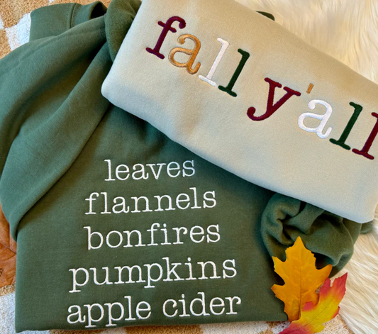Fall Favorites Crew Neck Sweatshirt