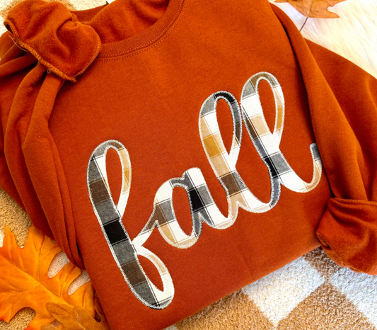Fall Cursive Applique - Tee or Sweatshirt