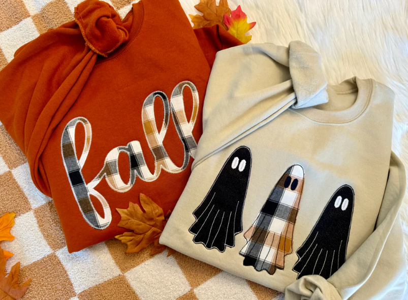Fall Cursive Applique - Tee or Sweatshirt