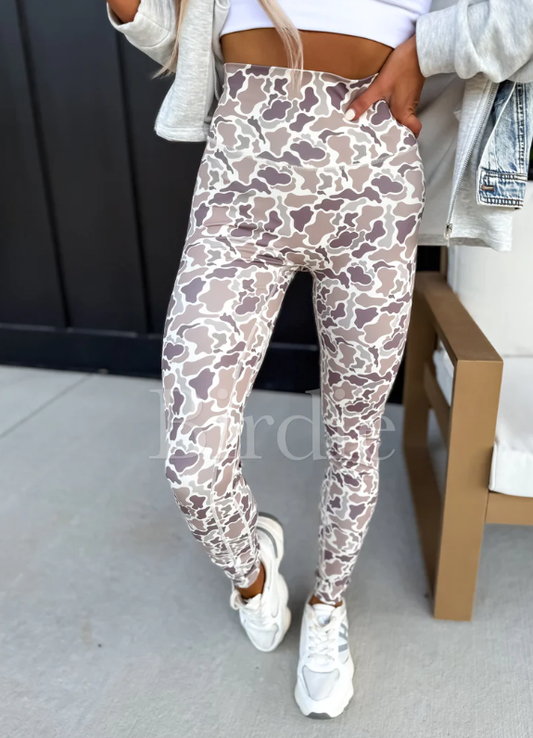 DUCK CAMO LEGGINGS - Preorder