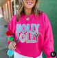 HOLLY JOLLY Sequin Sweatshirt
