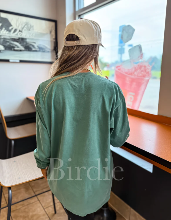 Coffee Weather Long Sleeve Graphic Tee