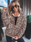 Cozy Cloud Jacket in Leopard