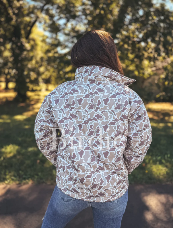 DUCK CAMO - Reversible Puffer Jacket - Preorder