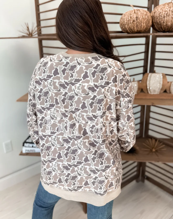 DUCK CAMO - PULLOVER - Preorder (Dec.)