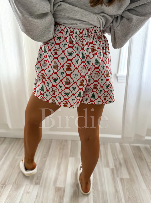 Festive Flirt - Boxer Shorties - READY TO SHIP!