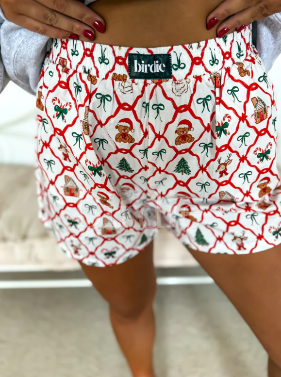 Festive Flirt - Boxer Shorties - READY TO SHIP!