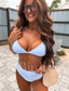 Blue Gingham Girl Two Piece Swimsuit (sold as as set) - Preorder -  End of April
