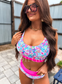 Two Piece Swimsuit in Tropical Daydream (Sold as Set!) - Preorder - End of April