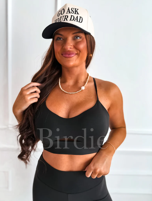 Lift & Lock Bra Legging Set in Black (Sold As Set) - Preorder (May)