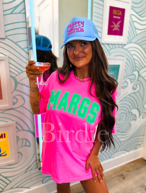 MARGS - Neon Pink Graphic Tee