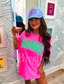 MARGS - Neon Pink Graphic Tee
