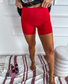 Biker Shorties - Red Crush - Preorder (May)