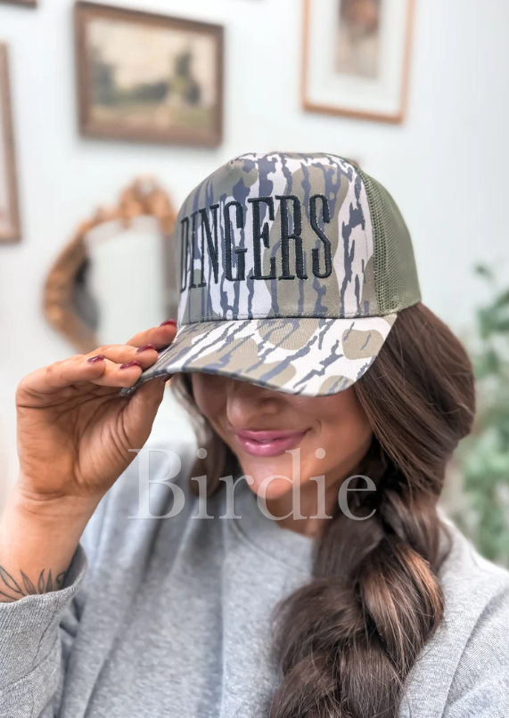 Dingers - Baseball Hat - Birch Camo