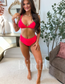 Sunset Pop Bikini in Neon Red (Sold as Set!) - Preorder - May