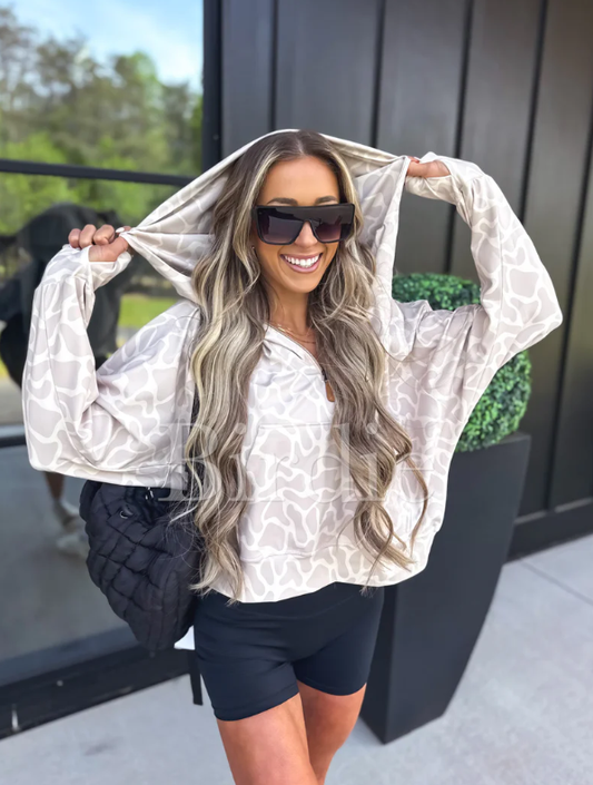 Summer Quarter Zip Pullover in Bare Marsh Camo - Preorder - June