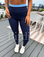 PowerSplit Leggings in Blueberry Breeze - Preorder - July