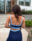 PowerSplit Bra in Blueberry Breeze - Preorder - July