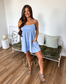 Mist Blue Drift Romper - Preorder - August
