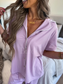 Short Sleeve PJ Set in Sugar Plum Scoop (sold as set) - Preorder - August