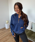 Summer Quarter Zip Pullover in Coastal Navy - Preorder - August