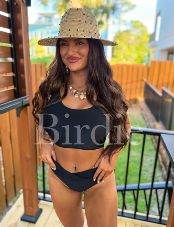 Black Tide Two Piece Swimsuit (sold as a set) - Preorder - June