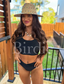 Black Tide Two Piece Swimsuit (sold as a set) - Preorder - June