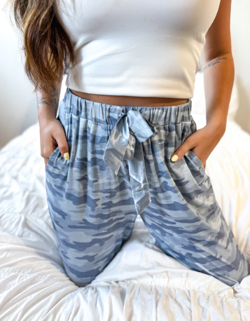 Stretchy Lounge Pants 2.0 in Arctic Drift Camo - Preorder - September