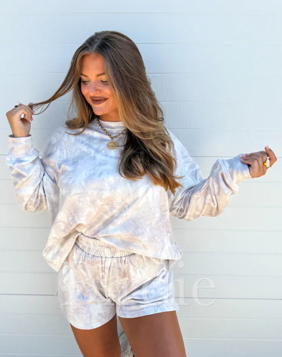 Vanilla Cream BUTTER Camo Lounge Set - PREORDER - August