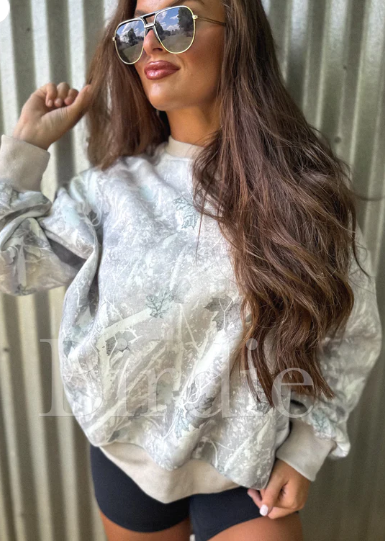 Softspun Crewneck in Iced Out Camo - Preorder - Oct.