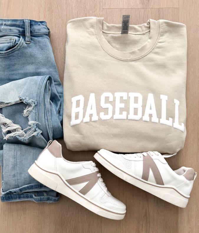 Baseball - Full Print Sweatshirt - Made to Order