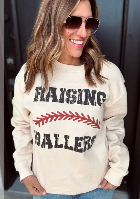 Raising Ballers Sweatshirt  - Made to Order