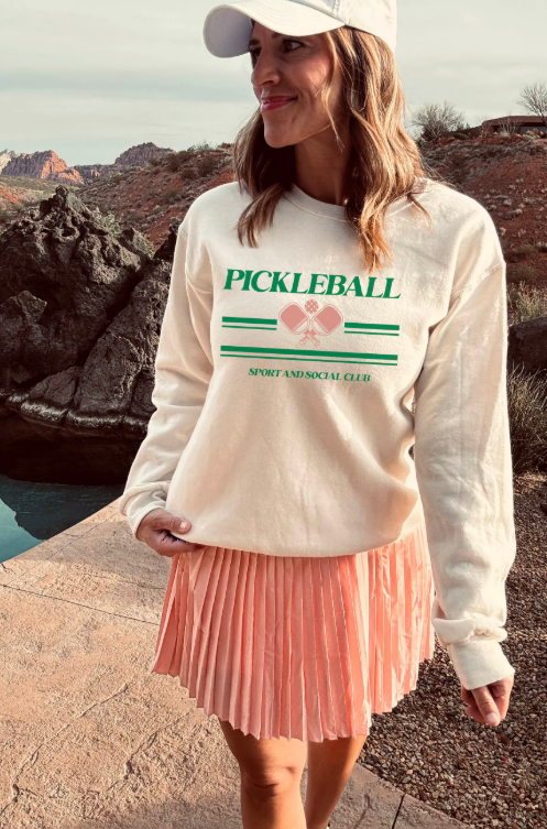 Pickleball Sweatshirt - Made to Order