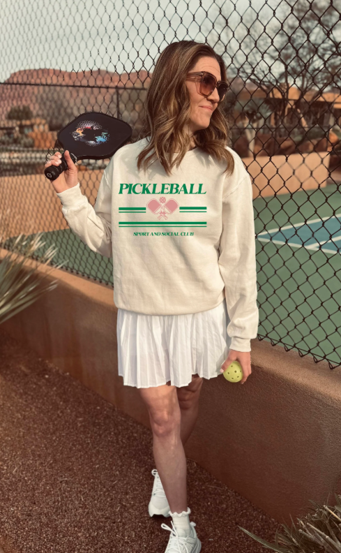Pickleball Sweatshirt - Made to Order